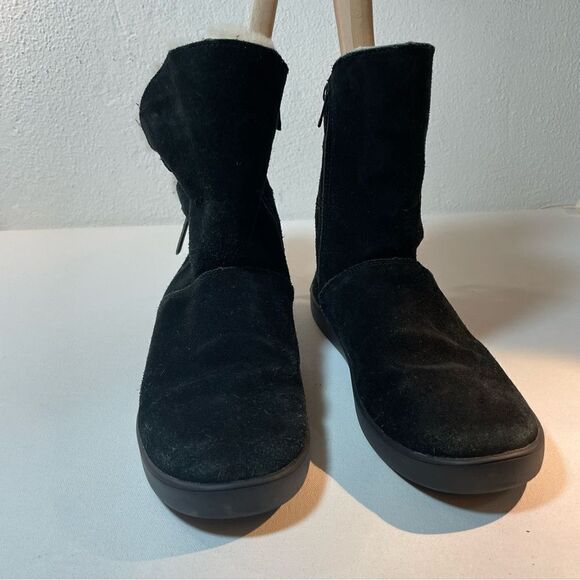 Ugg Koolaburra shazi black short boots size 11 - Picture 2 of 6